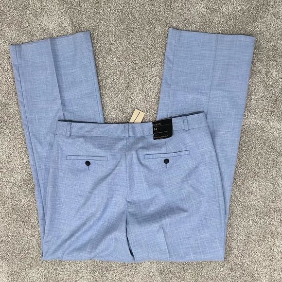 NWT Banana Republic size 14, Dress pants, blue - Picture 3 of 7